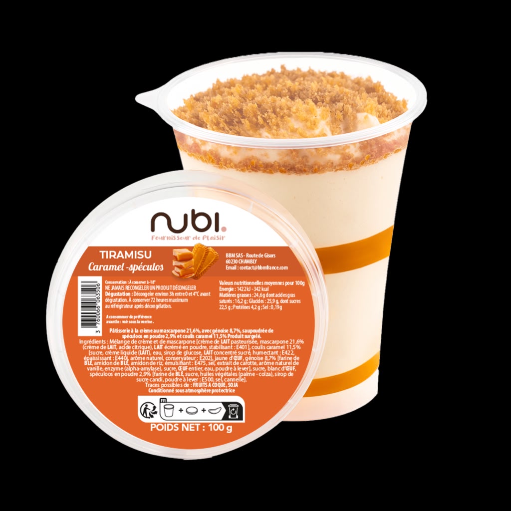 Tiramisu spéculos caramel