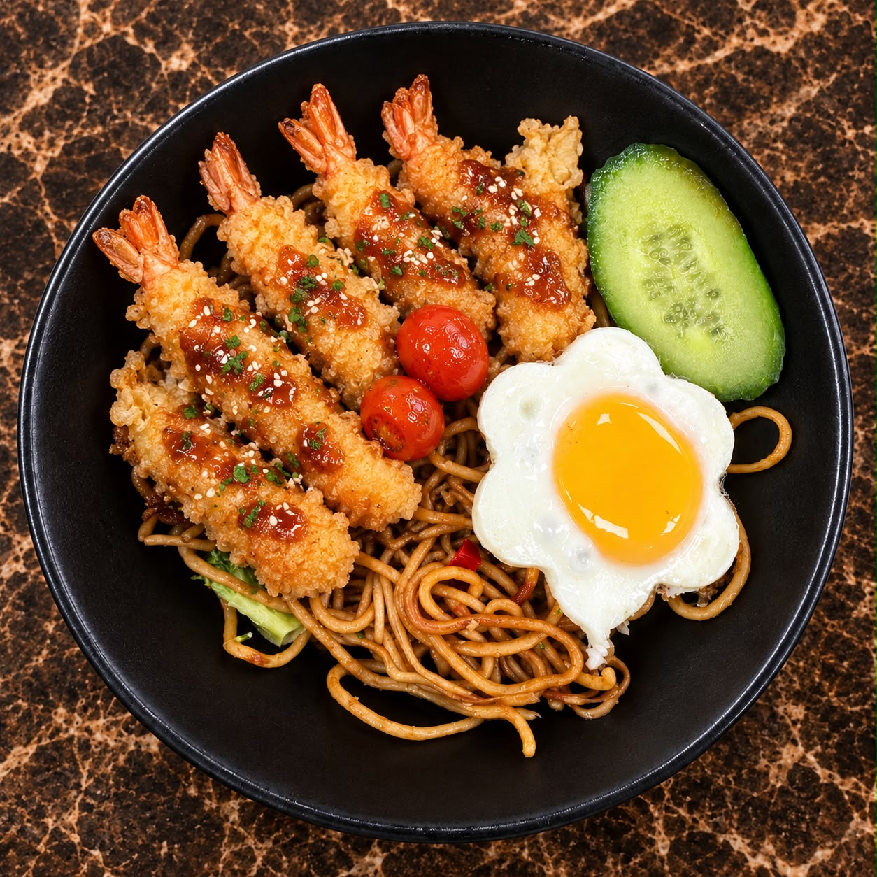 Yakisoba Tampura Crevettes